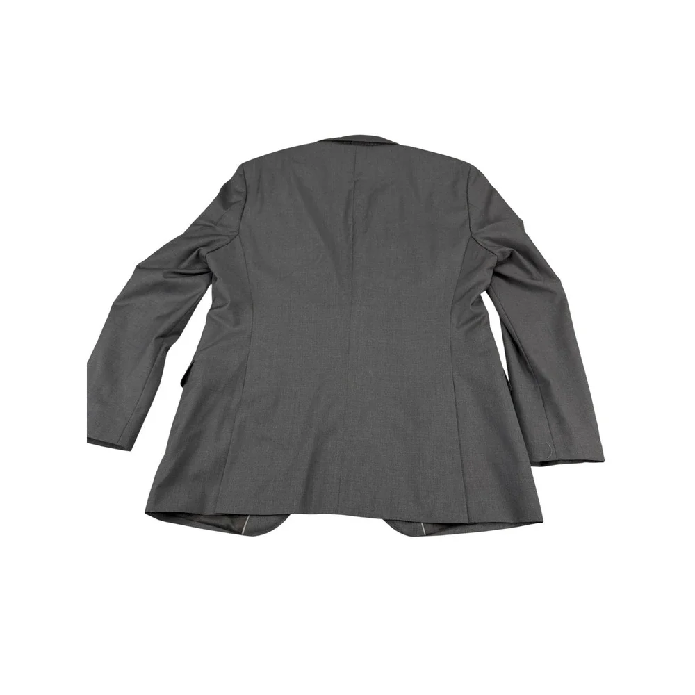Hugo Boss Hugo Boss James4/Sharp6 Super 100 Grey Virgin Wool Blazer Mens US 42R